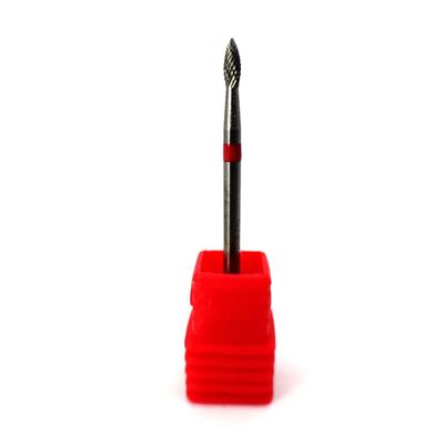 1Pcs Carbide Tungsten Nail Drill Bit Manicure Drill for Milling Cutter Nail Files Buffer Nail Art Equipment Accessory - (Color: No4)