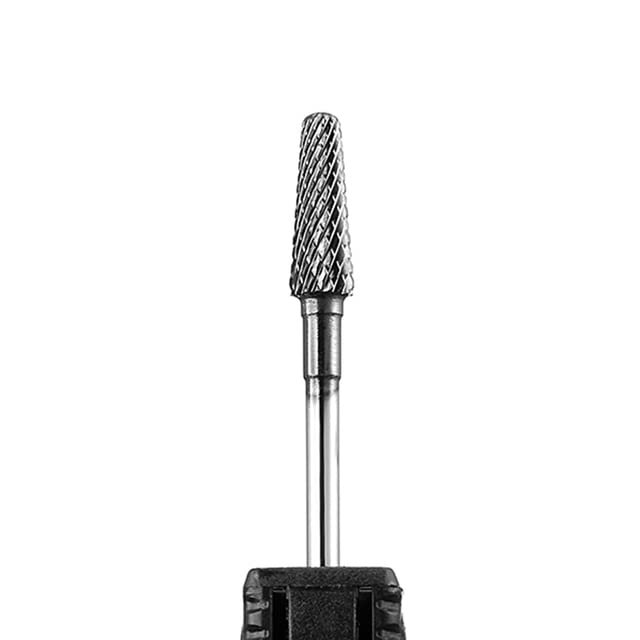 Carbide Tungsten Nail Bits Milling Cutter Burrs Electric Nail Drill Bit Pedicure Cuticle Clean Tools for Manicure Buffers Drill - (Color: 3Wb)