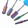 Carbide Tungsten Nail Bits Milling Cutter Burrs Electric Nail Drill Bit Pedicure Cuticle Clean Tools for Manicure Buffers Drill - (Color: 3Wb) view 4