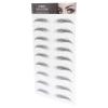6D Eyebrow Tattoo Sticker, Professional Waterproof Long Lasting Eyebrow Transfers Sticker Household Portable Women Eyebrow(BLACK-05) view 3