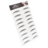 6D Eyebrow Tattoo Sticker, Professional Waterproof Long Lasting Eyebrow Transfers Sticker Household Portable Women Eyebrow(BLACK-05) view 4