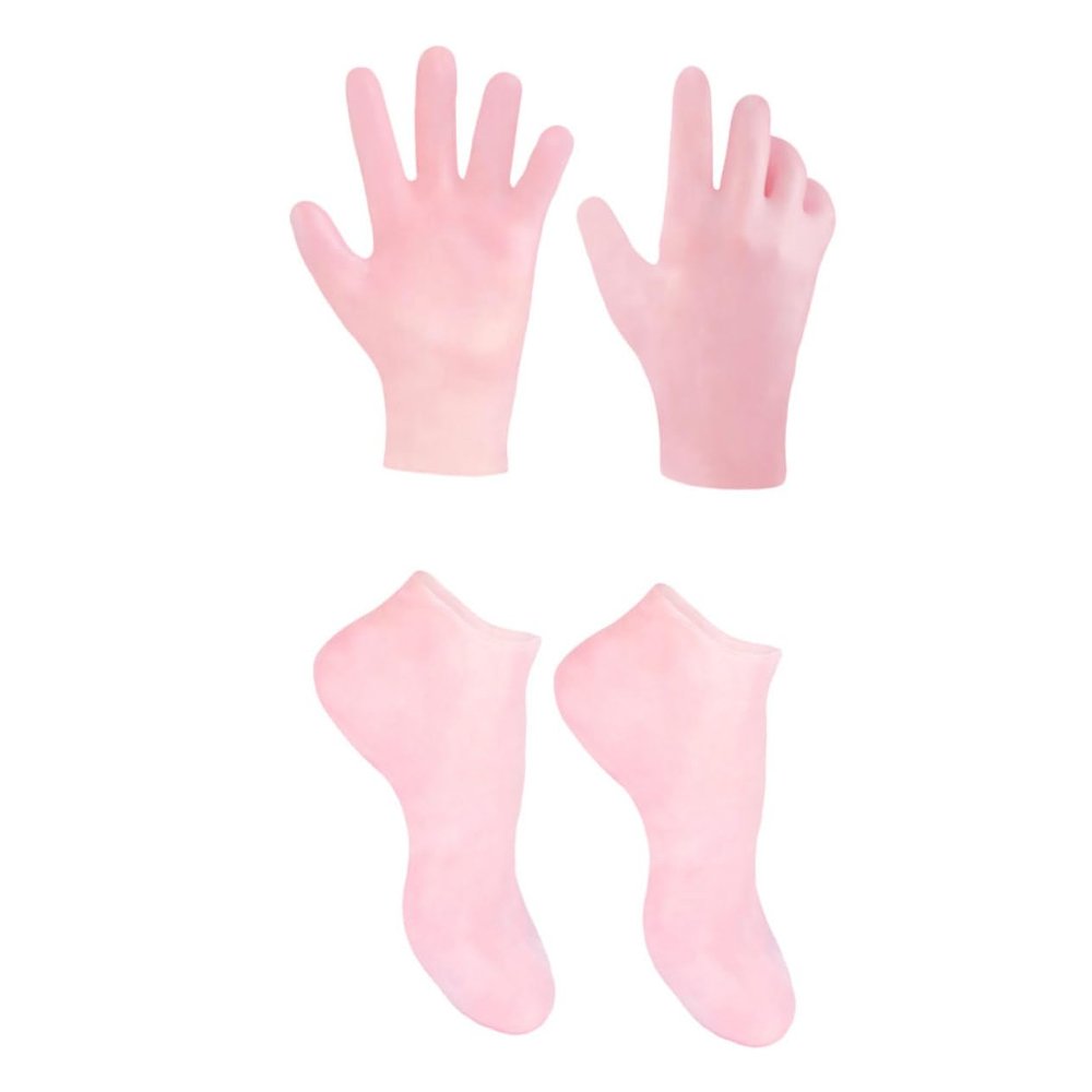 Ipetboom 1 Set Exfoliating Moisturizing Foot Gloves Remover Socks for Dry Unisex Size Fits Most