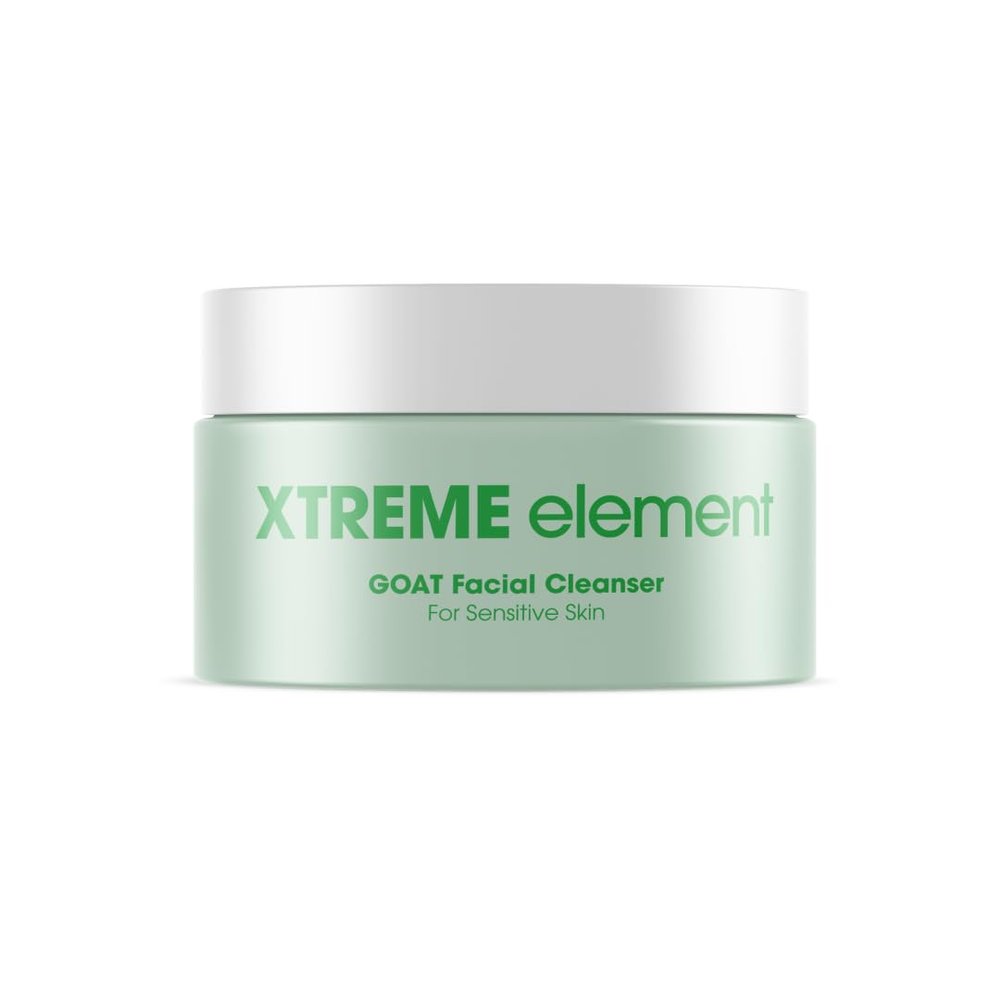 Xtreme Element GOAT Facial Cleanser For Sensitive Skin | Organic Aloe and Milk | Natural, Plant-Based, and Cruelty-Free