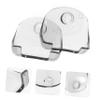 Ipetboom 2pcs Cup Rack for Bathroom Space-saving Holder and Shaving Brush Storage Easy to Install Plastic Design for Home and Salon Use view 4