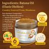 YBW Batana Oil for Hair Growth Dr. Sebi Organic, Natural, Pure and 100% Raw Batana Oil Paste from Honduras - Botana Enhances Hair Thickness, Prevents Loss for Men and Women view 3