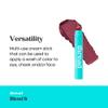 Thread Beauty Blend It Multi-Stick, Creamy, Buildable Color and Highlighter for Eyes, Cheeks, and Face, Fearless - Plum Shimmer view 2