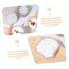 Ipetboom Resin Nail Art Mixing Palette Tray for Professional and Home Use Vintage Shell Board Rhinestones for Nail Mixing and Decoration view 3