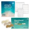 LivaClean (272 + 75 CT) Pimple Patches Variety Pack & Blackhead Remover - Pimple Patches Large, Large Acne Patch for Face, Acne Patch XL, Pore Strips for Face Nose Pores Blackheads Removal view 1