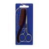 REFINE - Italy Mustache Scissors and USA Comb Set (Pack of 2) view 2