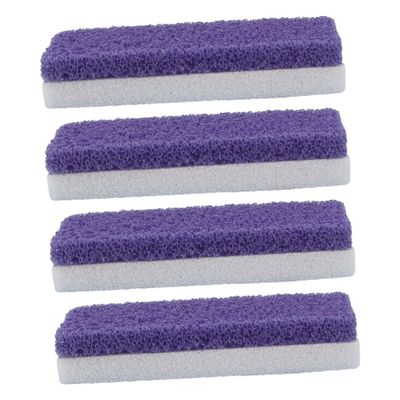 Ipetboom 4pcs Foot Callus Remover Bar Exfoliating Pedicure File for Gentle Dead Skin Removal for Home Use and Safe and Reusable Scrubber for Soft Feet