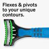 chick Xtreme 3 Duo Comfort Disposable Razor for Men, 4 Count (Pack of 2) view 4