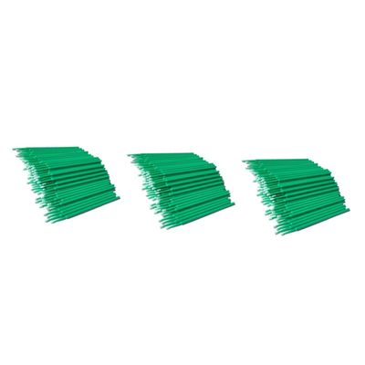 FOMIYES 300pcs Micro Eyelash Extension Brush Spoolies Lash Applicator Cotton Swabs Sanitary Makeup Tools for Lash Extensions Nail Art Crafts Salon Home Use