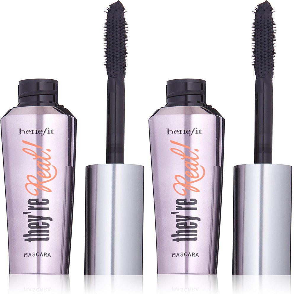 Benefit Cosmetics They're Real Beyond Mascara Black .3 Ounce (Pack of 2)