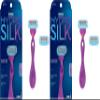 Schick Hydro Silk Razor for Women With 2 Moisturizing Blade Refills (Pack of 2) view 1