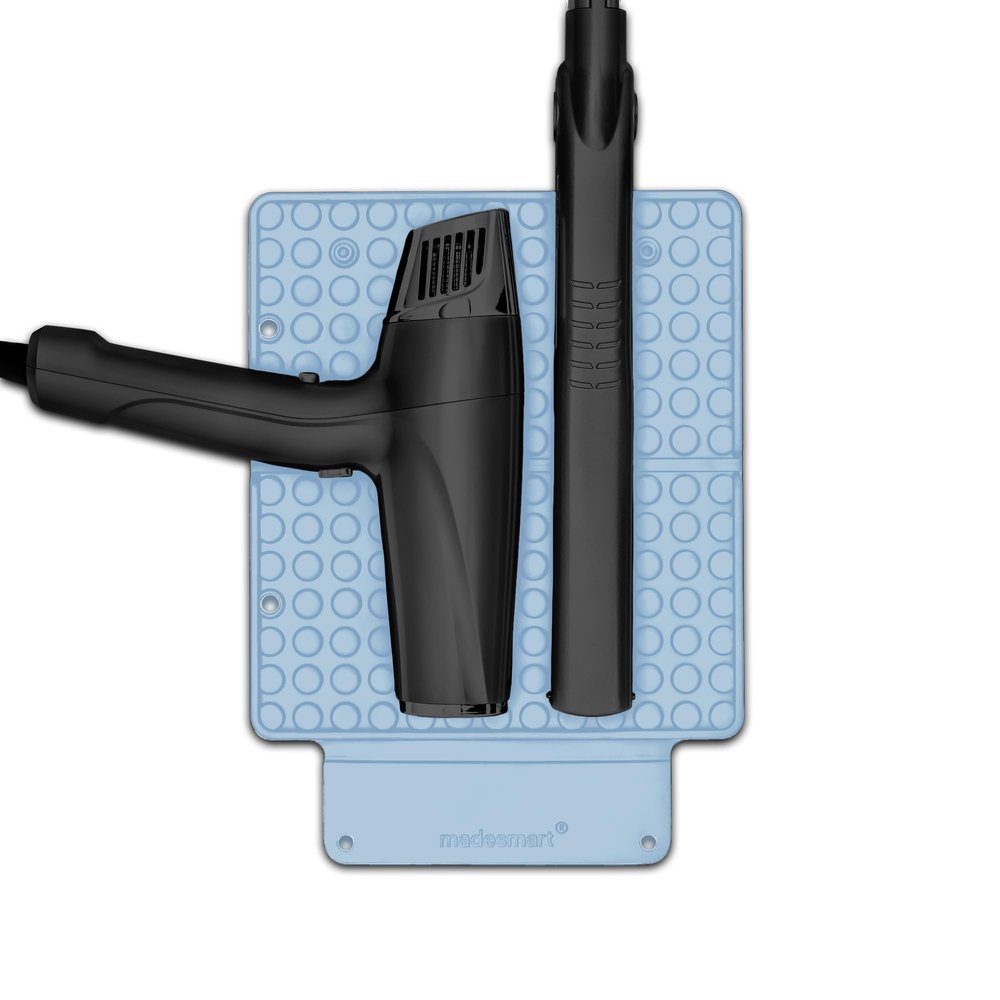 madesmart Portable Styling Heat Mat, Blue