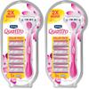 Schick Quattro For Women, Women's Razor Pack with 1 Handle and 5 Refills (Pack of 2) view 1