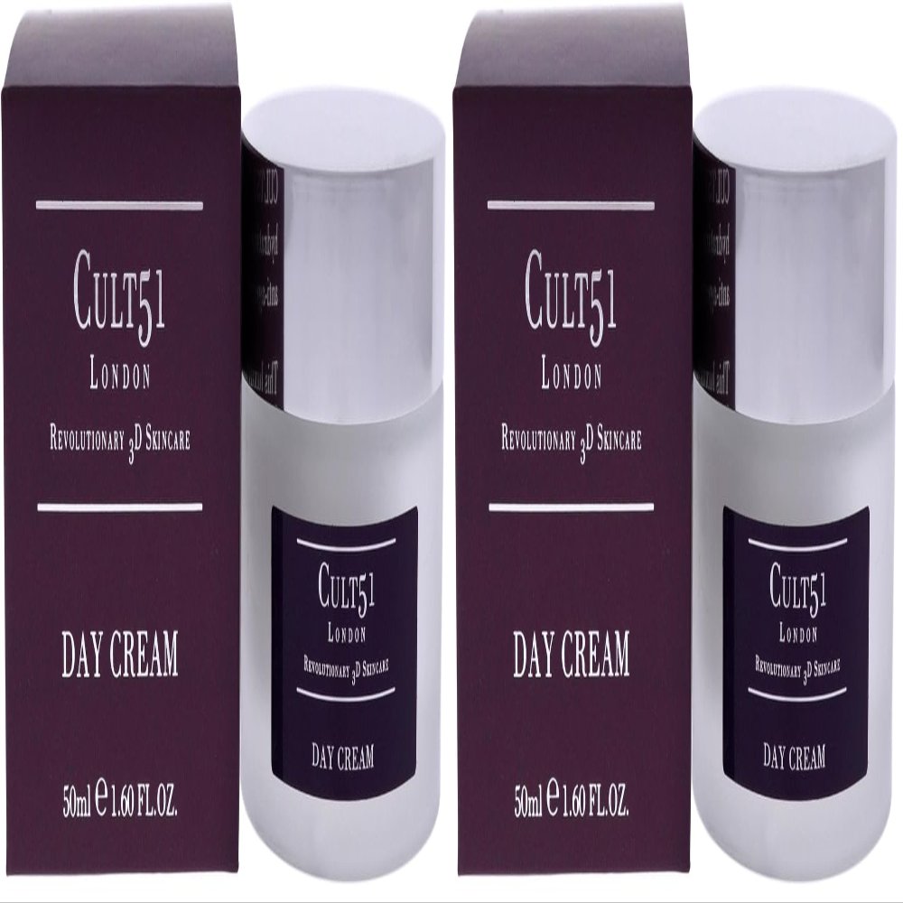 Cult51 Day Cream - Intensely Hydrating Moisturizer - Reduces Signs Of Aging And Prevents Visible Wrinkles - Experience Glowing Skin And Deep Hydration - Renewing Treatment Restores Your Face - 1.6 Oz