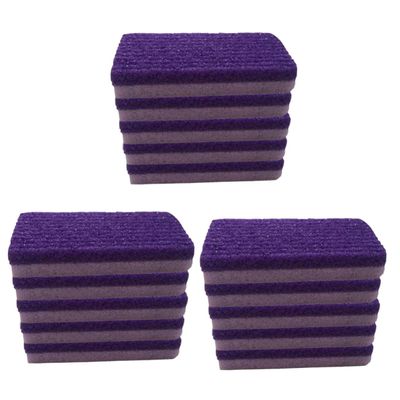 Ipetboom 15 Pcs Pumice for Feet Remover Foot Exfoliator Callous Removers for Feet Corn Remover Foot Scrubber Remover for Feet Heel Scrubber Pumice Stone Exfoliating Purple