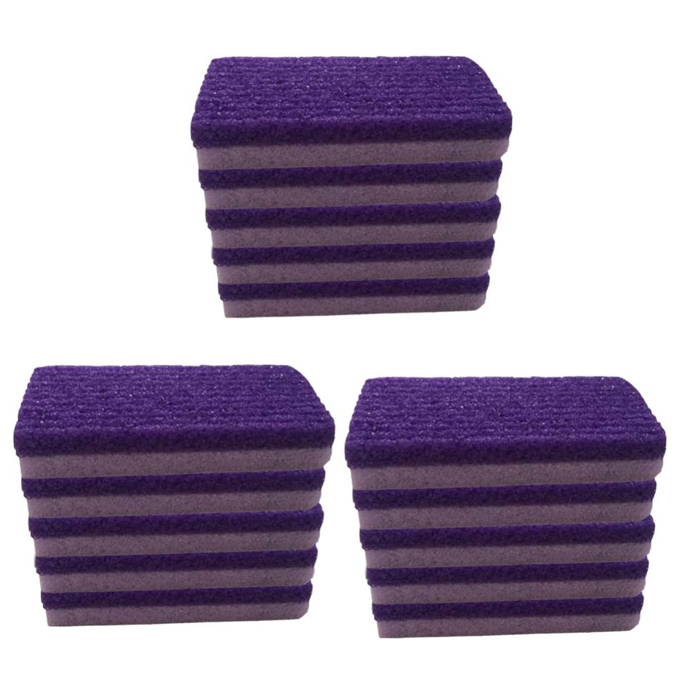 Ipetboom 15 Pcs Pumice for Feet Remover Foot Exfoliator Callous Removers for Feet Corn Remover Foot Scrubber Remover for Feet Heel Scrubber Pumice Stone Exfoliating Purple
