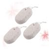 Beatifufu 3pcs Lava Pumice Stone for Feet Care Callus Remover Exfoliator Natural Foot Pedicure Tools to Remove Hard Skin for Softening and Enhancing Skin Health view 2
