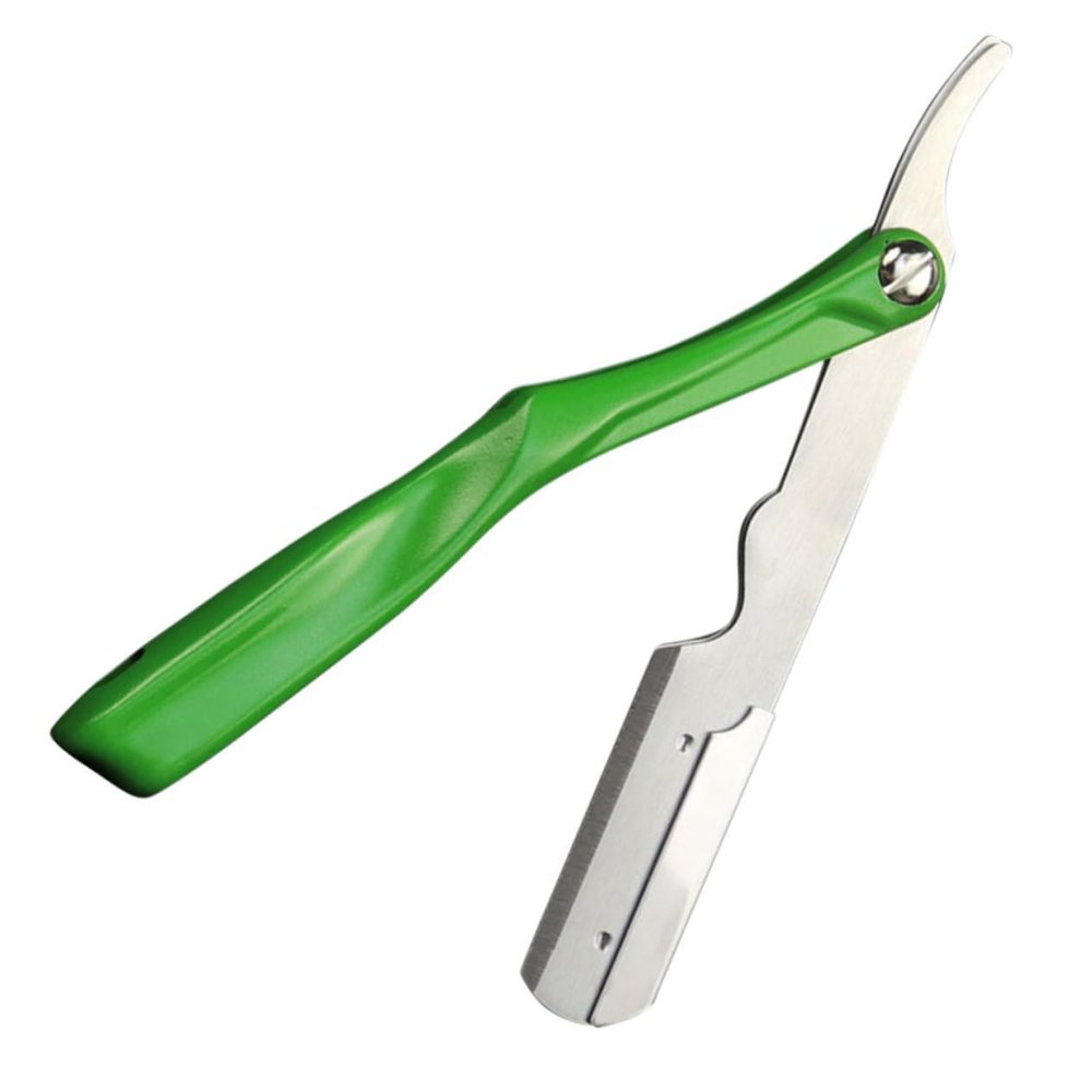 Beatifufu Manual Barber Holder Foldable Shaving Tool for Men Professional Design and Finish for Traditional Shaving