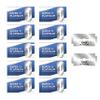 EIen 100 Count Double Edge Razor Blades- Men's Safety Razor Blades for Shaving - Platinum Stainless Steel Double sharp Shaving for men and women for a Smooth Clean view 1