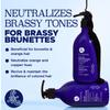 Luseta Blue Shampoo & Conditioner Set - Color Brightening for Brassy and Brunette Treated Hair, Revive Cool Tones, 2x 16.9oz view 3