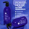 Luseta Blue Shampoo & Conditioner Set - Color Brightening for Brassy and Brunette Treated Hair, Revive Cool Tones, 2x 16.9oz view 4