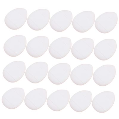 BIUDECO Makeup Powder Set 20pcs Mini Heart Shape Makeup Puff for Foundation Blush Concealer Dry Wet