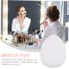 BIUDECO Makeup Powder Set 20pcs Mini Heart Shape Makeup Puff for Foundation Blush Concealer Dry Wet view 4