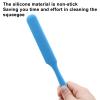 Coufce 3-Piece Silicone Waxing Spatulas - Non-Stick, Reusable, Easy to Clean - Pink, Blue, Green view 3
