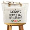 WCGXKO Nonna Gift For Grandma From Grandchildren Nonna Travel Gift Grandmother Tote Bag (NONNA TB) view 1