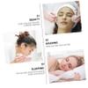 Ipetboom 3pcs Adjustable Hair Bonnet Satin for Hair for Sleep Shower and Conditioning Suitable for Types Black Dual-layer Design view 4