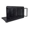 Beatifufu Stainless Steel Electric Clipper Holder Stand Hair Trimmer Rack Organizer with Sections for Efficient Tool Storage Compatible with Hair Clippers and Shavers view 1