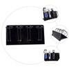 Beatifufu Stainless Steel Electric Clipper Holder Stand Hair Trimmer Rack Organizer with Sections for Efficient Tool Storage Compatible with Hair Clippers and Shavers view 3