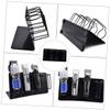 Beatifufu Stainless Steel Electric Clipper Holder Stand Hair Trimmer Rack Organizer with Sections for Efficient Tool Storage Compatible with Hair Clippers and Shavers view 4