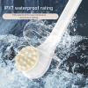 LOCADENCE Electric Body Brush, Handle Design 360 Degree Rotating Massage Head Automatic Rotation Anti Slip Brush for Back Scrubbing Washing Massaging view 2
