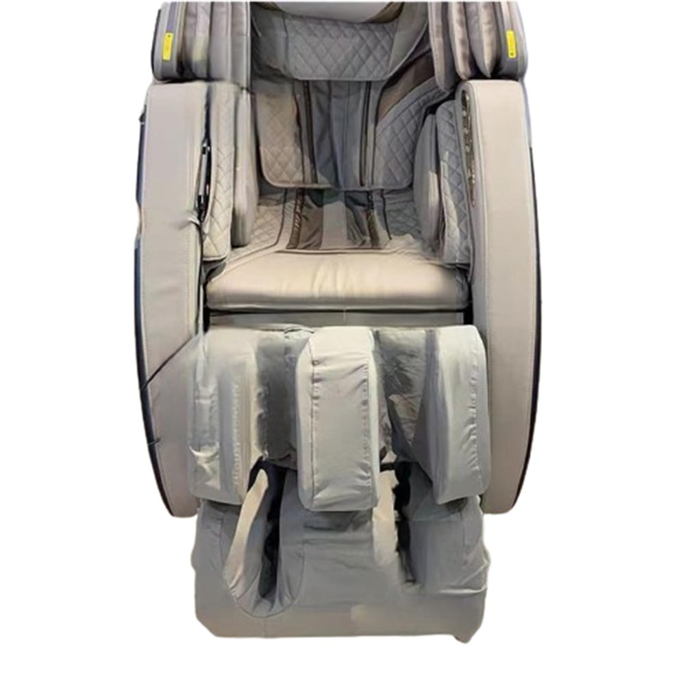 PHASFBJ Massage Chair Cover Pet Protector,Stretch Fabrics Massage Chair Zero Gravity Full Body Cover Recliner Wing Chair Removable Shield Dust Cover Replacement,Gray,Lower Body