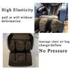 PHASFBJ Massage Chair Cover Pet Protector,Stretch Fabrics Massage Chair Zero Gravity Full Body Cover Recliner Wing Chair Removable Shield Dust Cover Replacement,Gray,Lower Body view 4