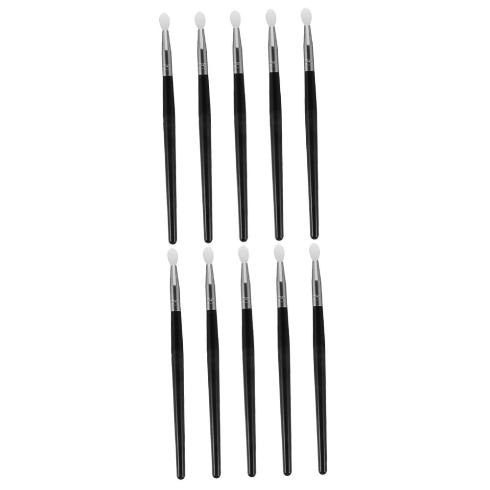 FOMIYES 10pcs Lipstick Lip Mask Applicator Brush Silicone Makeup Tool for Women Compact Lightweight for Travel Salon