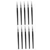 FOMIYES 10pcs Lipstick Lip Mask Applicator Brush Silicone Makeup Tool for Women Compact Lightweight for Travel Salon view 1