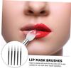 FOMIYES 10pcs Lipstick Lip Mask Applicator Brush Silicone Makeup Tool for Women Compact Lightweight for Travel Salon view 2