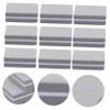 Beatifufu 50pcs Sponge Nail Files for Manicure and Pedicure and Washable Polishing Tools for Nail Shaping and Buffing for Treatment and Extensions Grey view 3