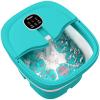 HOSPAN Collapsible Foot Spa Electric Rotary Massage, Foot Bath with Heat, Bubble, Remote, and 24 Motorized Shiatsu Massage Balls. Pedicure Foot Spa for Feet Stress Relief view 1
