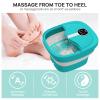 HOSPAN Collapsible Foot Spa Electric Rotary Massage, Foot Bath with Heat, Bubble, Remote, and 24 Motorized Shiatsu Massage Balls. Pedicure Foot Spa for Feet Stress Relief view 4