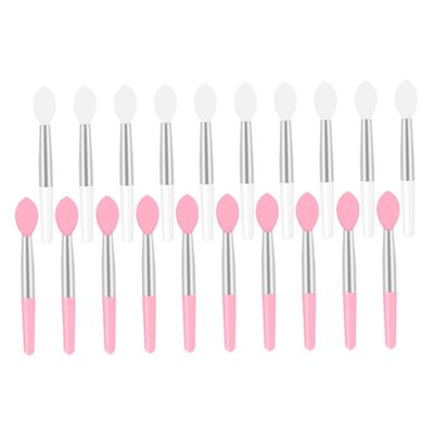 FOMIYES 40pcs Silicone Lip Brush Mermaid Makeup Brushes Travel Lip Gloss Wands