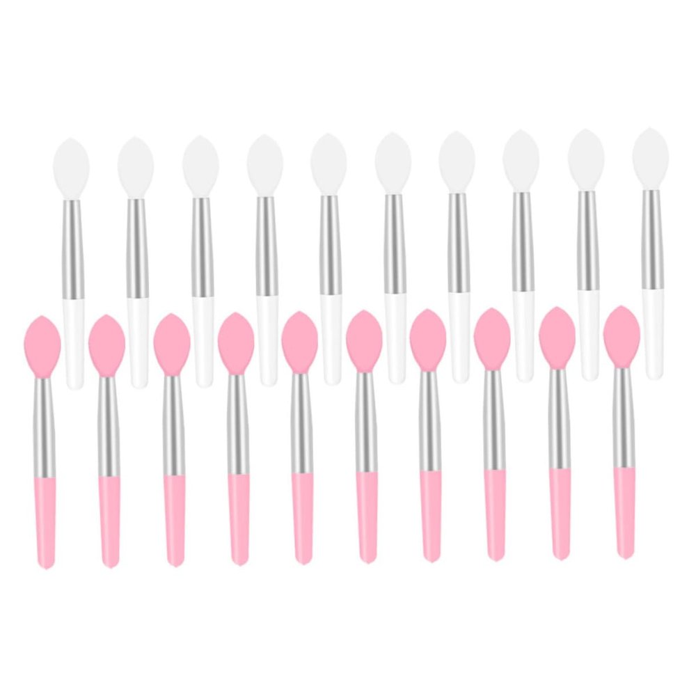 FOMIYES 40pcs Silicone Lip Brush Mermaid Makeup Brushes Travel Lip Gloss Wands