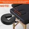 Udefineit Adjustable Massage Table Face Cradle & Pillow, SPA Massage Table/Bed/Chair Headrest Platform with Face Pillow, Massage Home Mattress Top Massage Kit Head Face Rest Support & Face Cushion view 3
