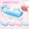 Patelai 48 Pcs Handle Grip Nail Brush Bulk Colorful Nail Scrubber Cleaner Fingernail Brushes Hand Toes Scrub Cleaning Brushes Pedicure Scrubbing Tool for Men and Women, Multicolor Brush view 3