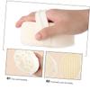 Ipetboom 4pcs Loofah Bristle Bath Scrubber Sponges for Deep Cleaning Exfoliating Body Brush for Shower Natural Back Scrubber for Skin Types for Men and Women view 3
